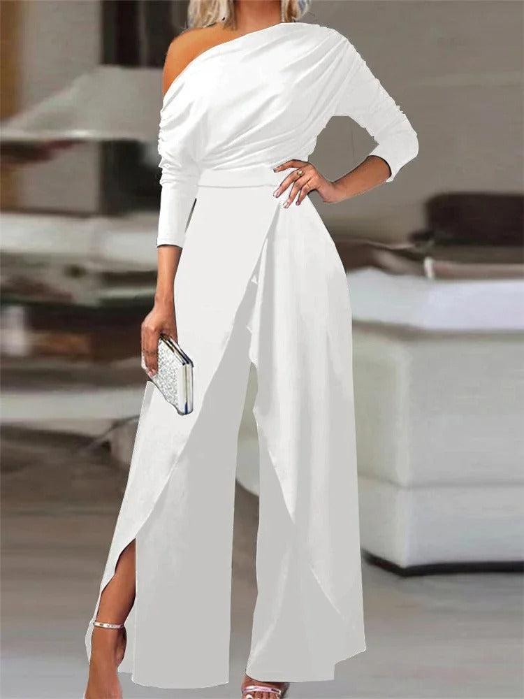 Venetia | Elegante Off-Shoulder Jumpsuit