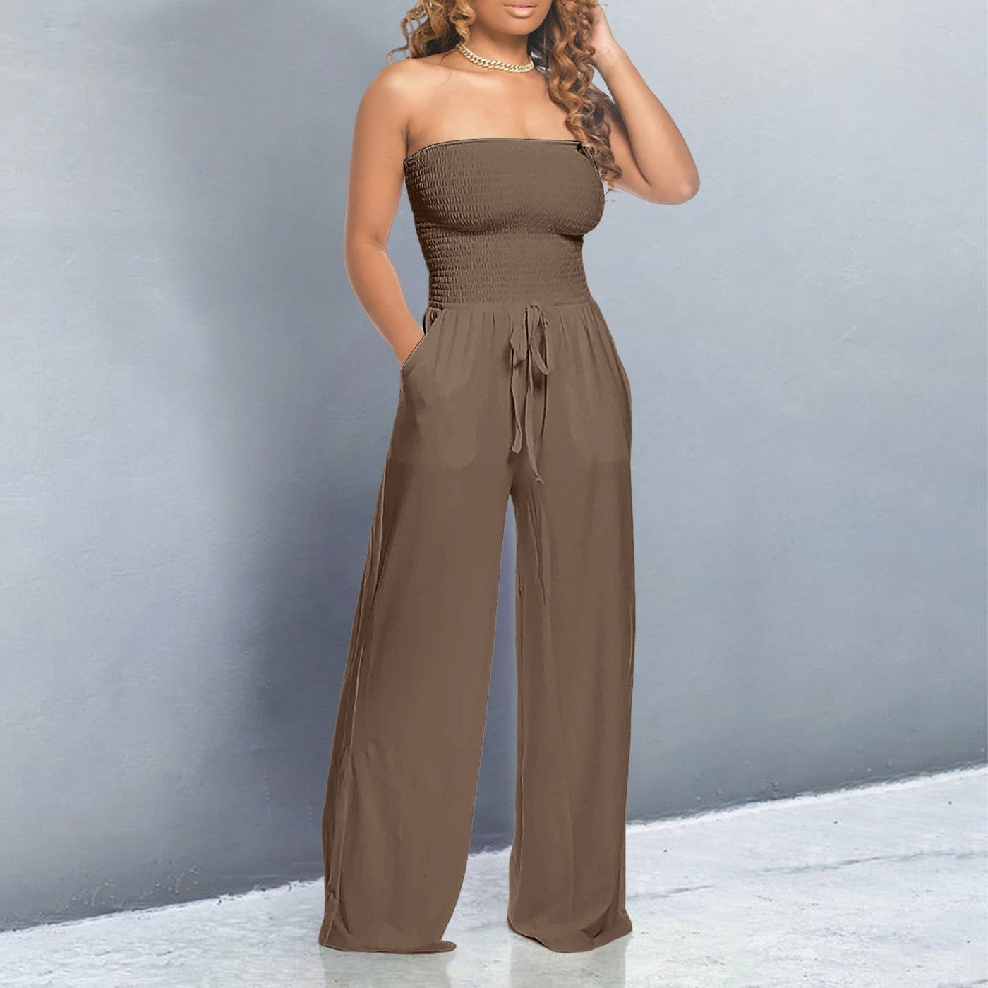 Milana | Trendy Off-Shoulder Jumpsuit
