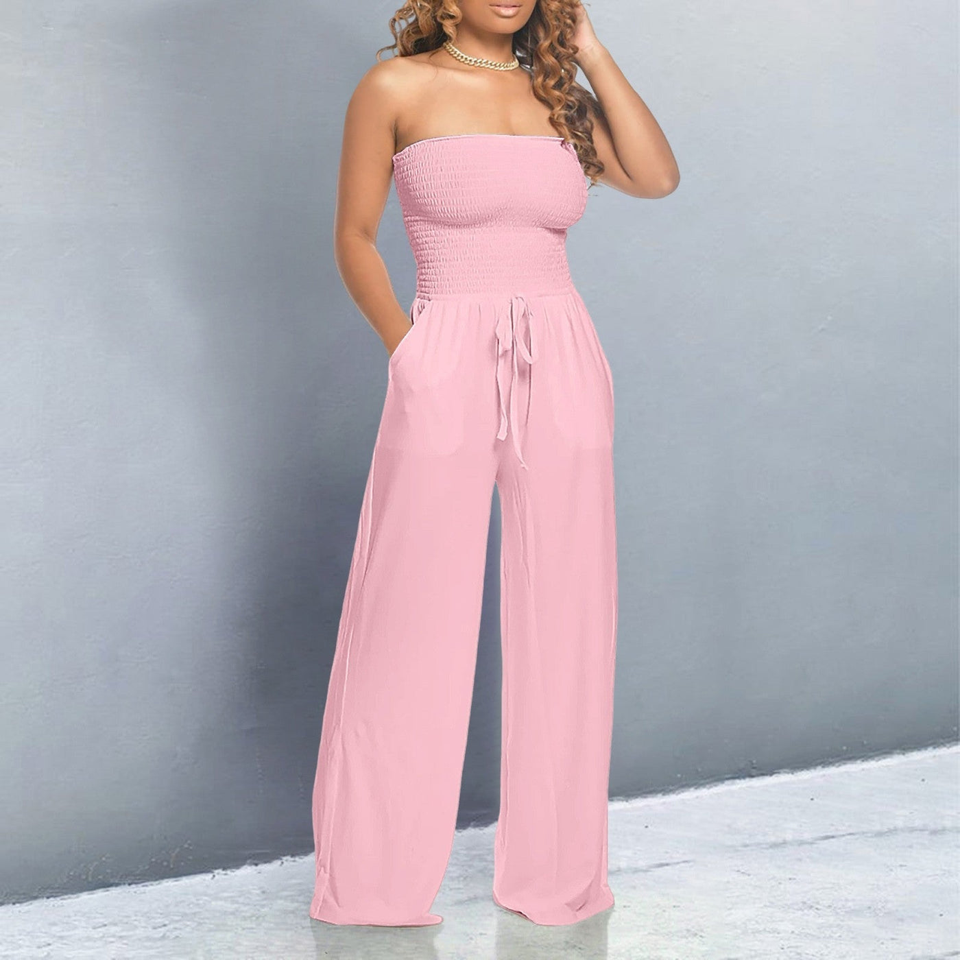 Milana | Trendy Off-Shoulder Jumpsuit