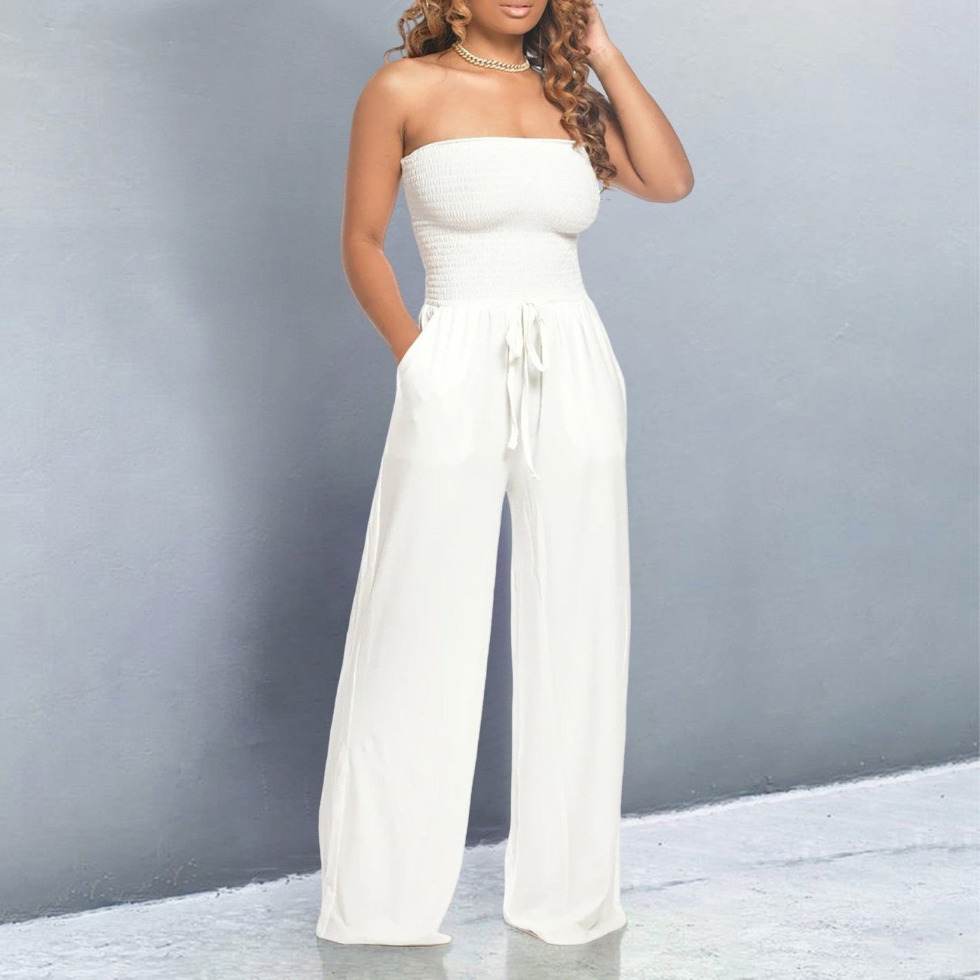 Milana | Trendy Off-Shoulder Jumpsuit